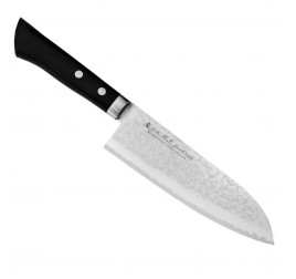 170 mm-es SATAKE Unique Sai japán damaszk Santoku kés