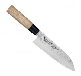 170 mm-es SATAKE Nashiji Santoku japán konyhakés